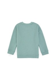 Resim U.S. Polo Assn. Kız Çocuk Mint Bisiklet Yaka Şardonlu Sweatshirt 50317878-VR090 