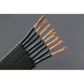 Resim 10X2.5 Yassı %100 Bakır Ttr Kablo 1 M 