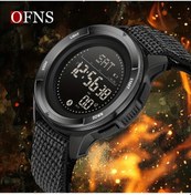 Resim Cloud011 Ofns Erkek Spor Saati Adım Sayar Pusula Alarm Kronometre Nylon Kayış Siyah Diğer 