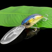 Resim 1 adet Balıkçılık Yemleri 41g 14cm Yem Wobbler Yüzen Su Yüzme Crankbait Sert Yırtıcı Yapay Turna Levrek Sazan Balık Aksesuarları 