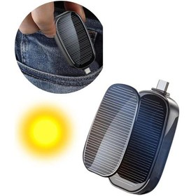 Resim Mini Güneş Enerjili Powerbank Cep Tipi Acil Şarj Cihazı Çok Renkli 