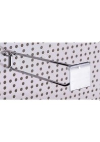 Resim Delikli Pano Kancası 10 Cm Etiket Askılı Raf Askısı Raf Kancası Mağaza Düzenleme 100 Adet 