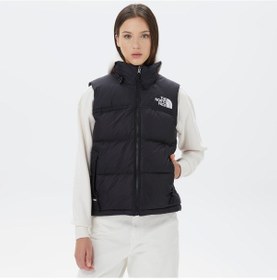 Resim The North Face 1996 Retro Nuptse Kadın Siyah Yelek Düz Nf0a3xeple41 