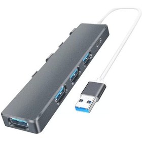 Resim More TR ALLY ADS-301A Usb 3.0 4 Usb Port Adaptör Hub Çoklayıcı 1 