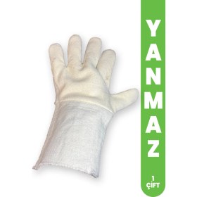 Resim Destpak Isıya Dayanıklı Iş Eldiveni - Fırın, Restoran Örgü Eldiven - Yanmaz Fırıncı Eldiveni 