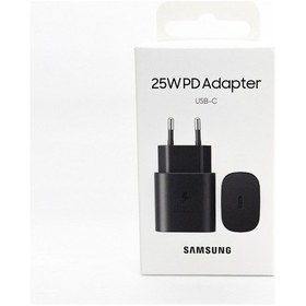 Resim Samsung Uyumlu Galaxy S21+ 5g Type-C Fast Şarj Adaptörü 25W Siyah (Samsu 