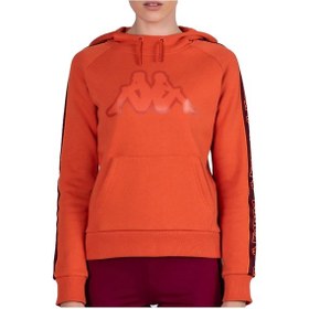 Resim Kappa Logo Tape Ardac Kadın Sweatshirt 341H3NW Turuncu 