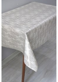 Resim Astarlı Silinebilir Pvc Muşamba Masa Örtüsü 107-a-kahve 