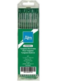 Resim Atm Weld WP Tungsten Elektrot Yeşil 2,0 x 175 mm 