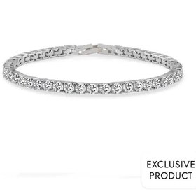Resim RICH 925k SILVER DIAMOND BRACELET (Gerçek Gümüş) 