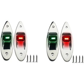Resim LED Iki Renkli Sinyal Işıkları Deniz Evrensel Navigasyon Işıkları Navigasyon Işıkları Tekne Malzemeleri (Yurt Dışından) 