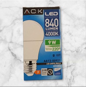 Resim Ack E27 9W EKONOMİK AMPUL 4000K GÜNIŞIĞI RENK 