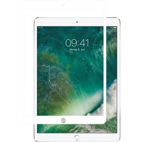 Resim Canpay Apple iPad 6.nesil 9.7" Uyumlu Ekran Koruyucu Tam Kaplayan Hd Seramik Nano Cam‬ Beyaz 