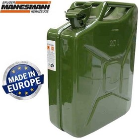 Resim Mannesmann 048-T Metal Benzin Bidonu. 10Lt 