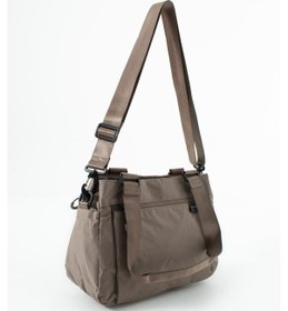 Resim Sanmorris Orta Boy Çok Gözlü Spor,günlük Seyahata Uygun El Ve Omuz Çantası 6015 Bej - Kum 