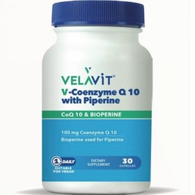 Resim Velavit V-Coenzyme Q10 With Piperine 30 Kapsül 