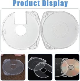 Resim XPEX 4 adet şeffaf UMD Psp kılıf oyunları kılıfları koruyucu kılıf PSP 1000 2000 3000 UMD oyunları ve filmler için yedek 