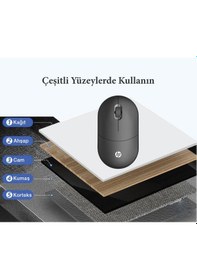 Resim Hp TLM1 2,4Ghz Wireless Bluetooth Kablosuz Sessiz Mouse Siyah 