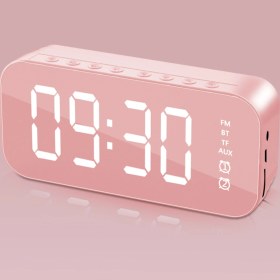 Resim Xixi Shop USB ile Çalışan Mavi Dönebilen Prksiyonlu Işıklu Alarm Saat Iki Alarmlı (Yurt Dışından) 