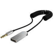 Resim Sones Aux Araç Bluetooth Alıcısı Adaptörü 3,5 Mm Ses Alıcısı 