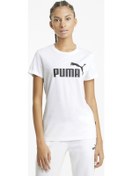 Resim Puma Ess Logo Tee Kadın T-Shirt 