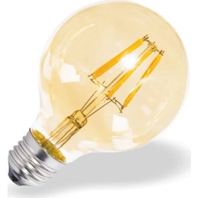 Resim Dnz Dekoratif Rustik Büyük Top Ampul 10'lu 6 W 