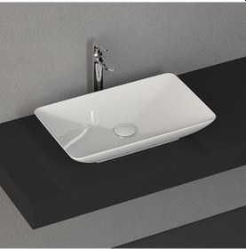 Resim Isvea Sistema Y Clear Tezgah Üstü Lavabo 60 CM 10Sy50060 