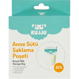 Resim Kujju Süt Saklama Poşeti 25 Adet - Standart / Standart 