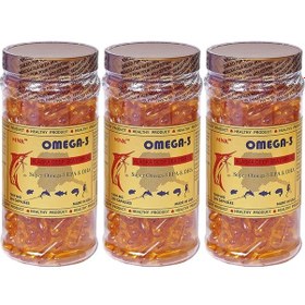 Resim Mnk Omega 3 Balık Yağı 1000 MG 3x200 Softgel 