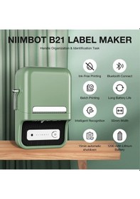 Resim Hallow NiiMbot B21 Kablosuz Taşınabilir Bluetooth Etiket Makinesi 