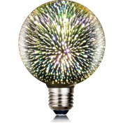 Resim Dianziye E27 Led Cam Ampul 4w 500lm 85-265v 50000 Saat Renkli Atış Effekti, Alüminyum Gövde, Ce Sertifikalı 