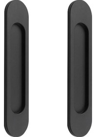 Resim Hombey Alüminyum Kapaklı Siyah Gizli Tutamak - Pencere Kapı Kaydırmalı Yapı İçin Delme Yok 14.8cm, 2 Adet Paket Diğer 