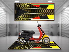 Resim Buzzz Design Motosiklet Matı - U1101 - Primavera / Standart / 220cm x 100cm 