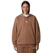 Resim The North Face W Essentıal Oversıze Hoodıe Kadın Sweatshirt Kahve 