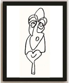 Resim Nezih Danyal Tipler Kişiye Özel Sertifikalı Sınırlı Fine Art Karikatür Baskı NTP00049 