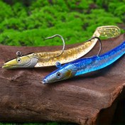 Resim 1/5 adet 12.5cm/22g Batan Yumuşak Yem Kurşun Kafalı, Yapay Yumuşak Yem, Balıkçılık Takımı 