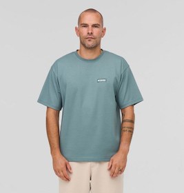 Resim Columbia Csc M Label Chest Graphic Tee Erkek Tişört Cs0470 Yeşil 