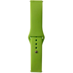 Resim Xiaomi Amazfit Pace Band Serisi 22mm Klasik Kordon Silikon Strap Kayış-Yeşil 