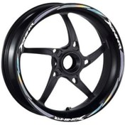 Resim Bajaj Dominar Uyumlu Hologramlı 1 Set Jant Şeridi 