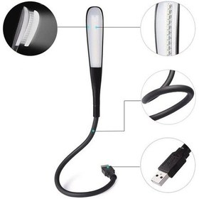 Resim Powermaster Pm-24561 14 Ledli Siyah Esnek Usb Led Lamba Çok Renkli 