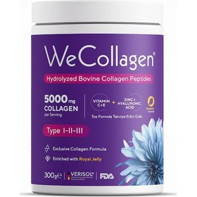 Resim Wecollagen Tip 1-2-3 Toz Kolajen 300 G 
