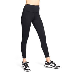 Resim Nike One Dri-Fit Kadın Siyah Antrenman Tayt FN3241-010 