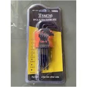 Resim haktaş Elka 9 Parça Yıldız Alyan Takımı 180 Mm 