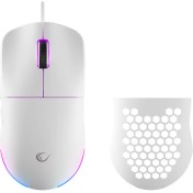 Resim Rampage Blink Beyaz Makro Tuşlu Rgb 12800 Dpı Gaming Mouse Oyuncu mouse 