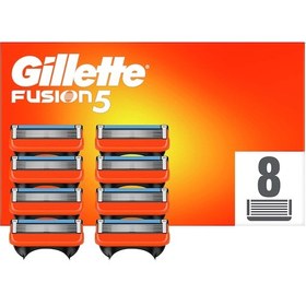 Resim Gillette Fusion Yedek Tıraş Bıçağı Karton Paket 8'li 