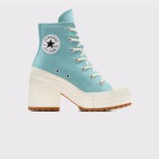 Resim Converse Chuck 70 De Luxe Heel Kadın Mavi Platform Sneaker Düz A08279c Mavi 