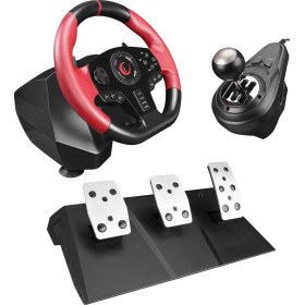 Resim Rampage Speed W20 Pc Only Pc 3 Pedallı - El Vitesli Gaming Oyuncu Direksiyonu 