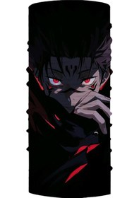 Resim Bebo Store Extreme Outdoor Spor , Motorcu Ve Bisiklet Kullananlara Özel Desenli Buff Boyunluk Bandana Balaklava Anime-198 Baskılı 