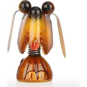 Resim Geeroyoo Altın Renkli Demir Köpek Figürlü Güneş Gözlüğü Tutucu, Kaygan Kafa Ve Sabit Tabanlı Ev Dekoru, Hediyesi, Çocuk Odası Süs Eşyası 