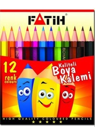 Resim Fatih Kuru Boya 12li Kısa - 5 Adet Çok Renkli 